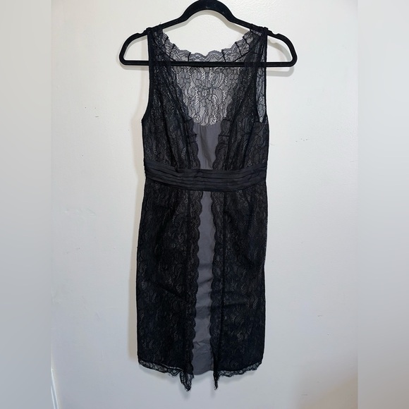 Anthropologie Moulinette Soeurs Black Lace Shadow Canopy Dress - Picture 2 of 4